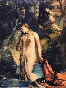 Theodore Chasseriau Suzanne au bain oil painting on canvas